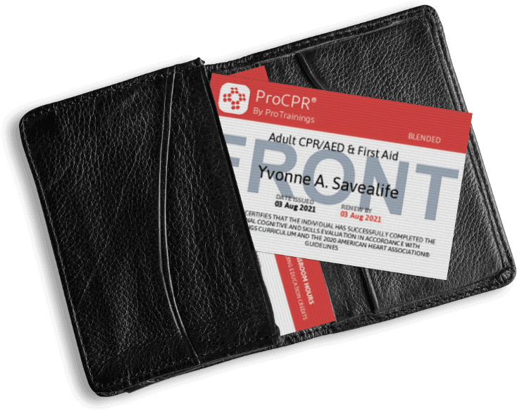 Get Your CPR Recertification Wallet Card