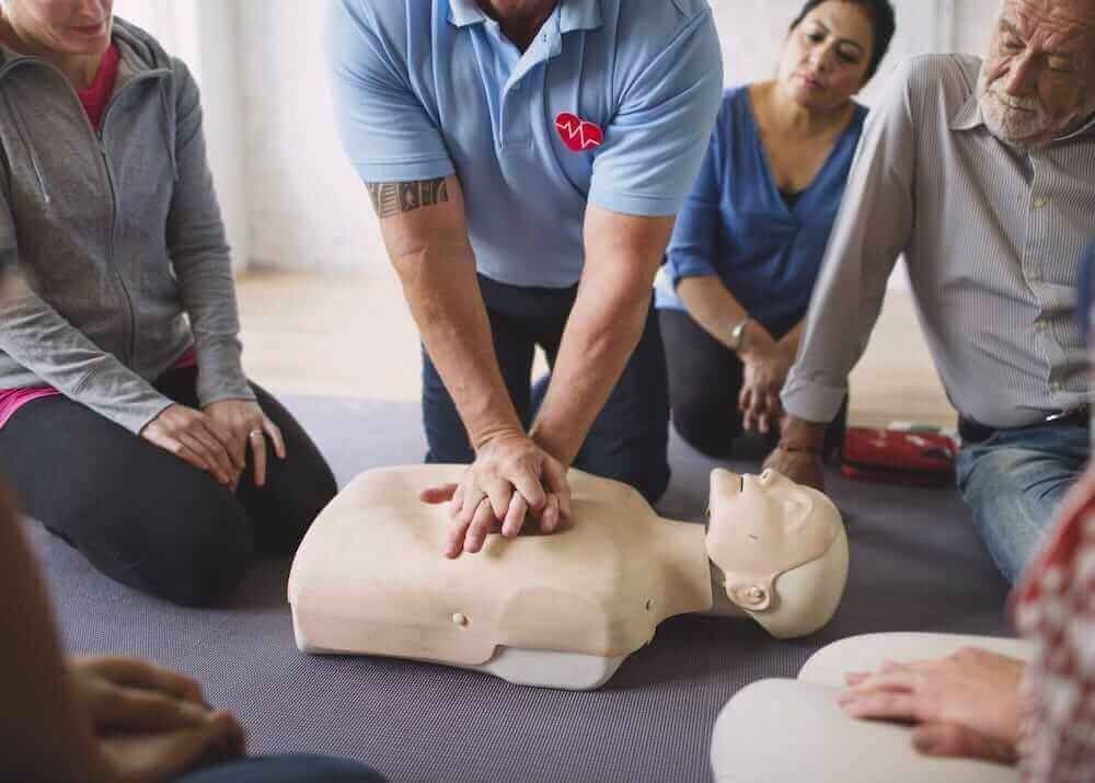 Group Adult CPR AED Certificate Online