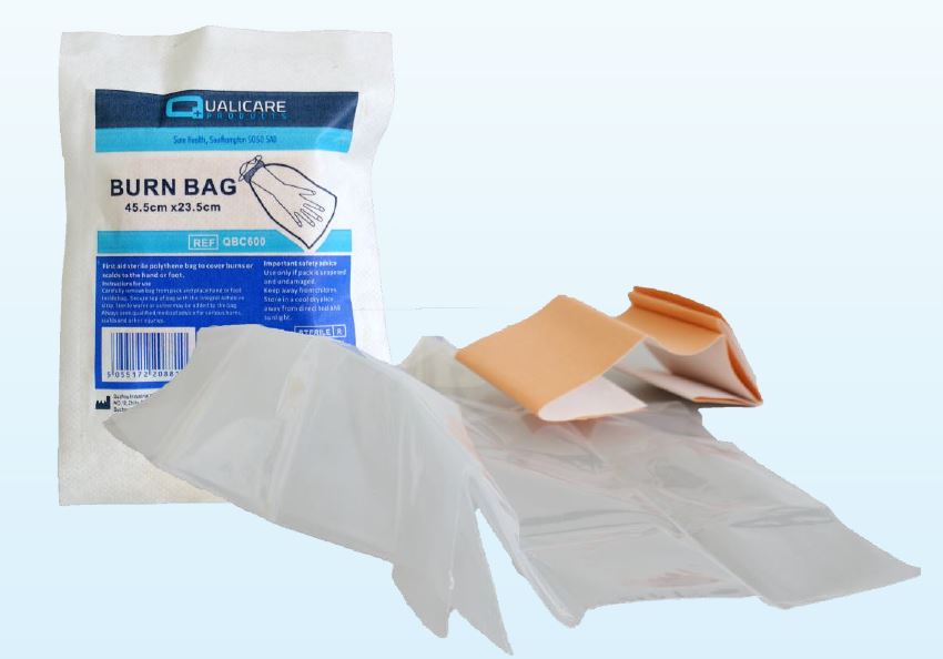 Burns Bag size 45.5cm x 23.5cm pack of 5 (EQBC600) ProTrainings