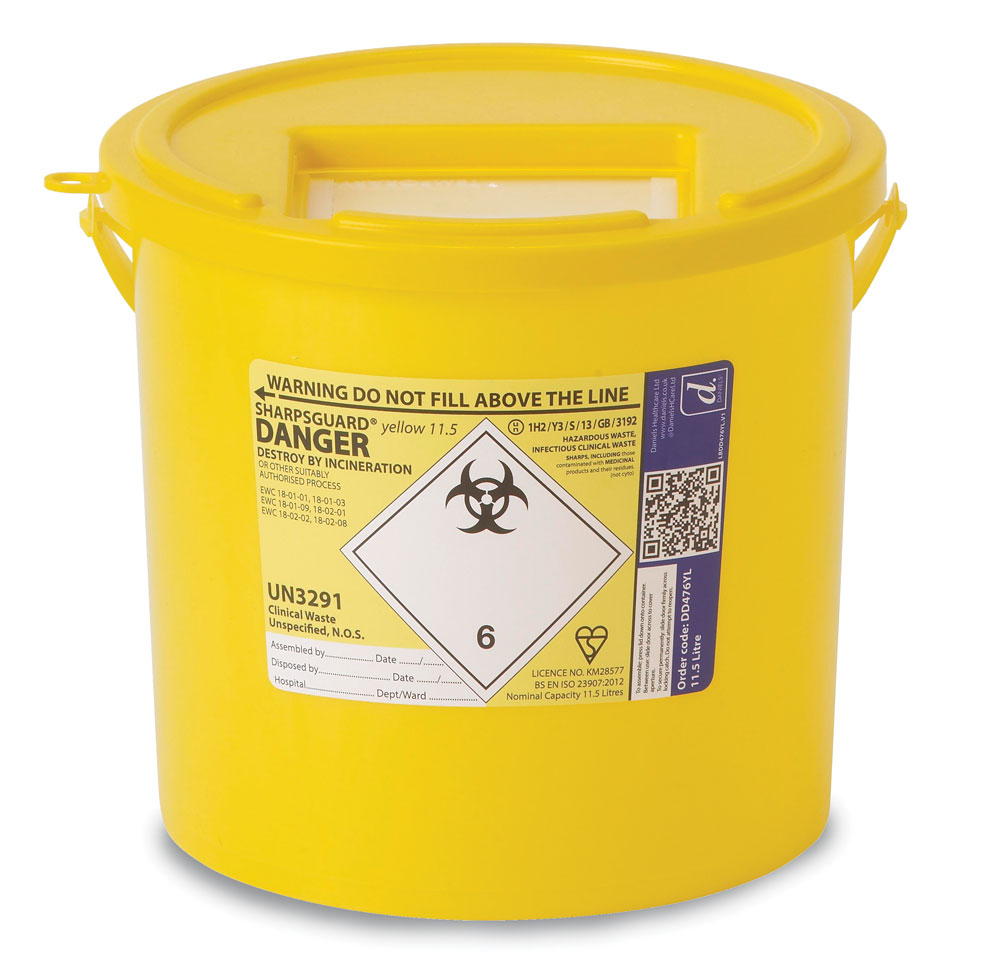 Sharps Box 11.5ltr ProTrainings Health and Safety Store