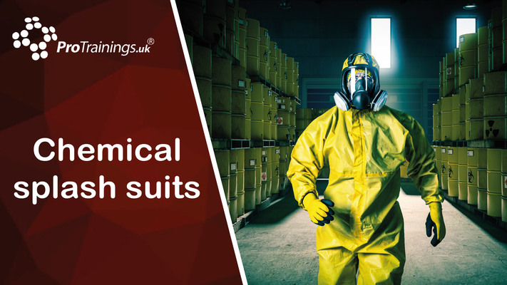 Chemical splash suits 