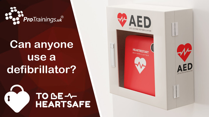 Can anyone use a defibrillator?