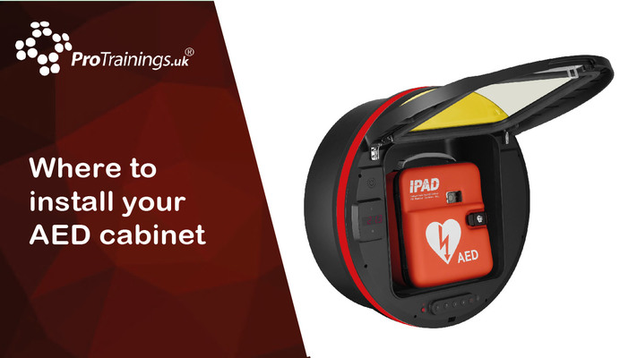 Where to install your AED cabinet 