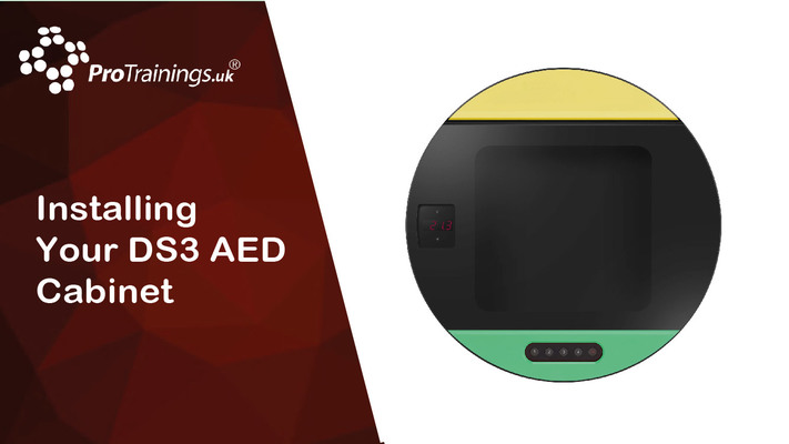 Installing Your DS3 AED Cabinet 
