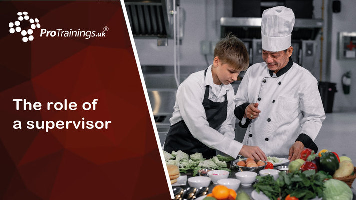 The role of a supervisor 