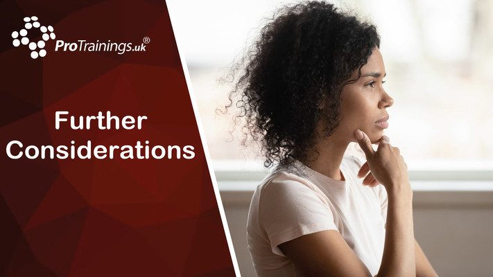 Further Considerations: Prevention, Reporting, and Support
