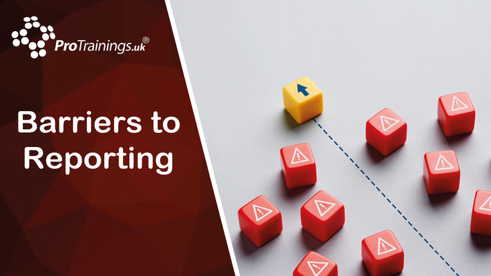 Barriers to Reporting and How to Overcome Them