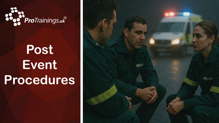 Post Event Procedures 