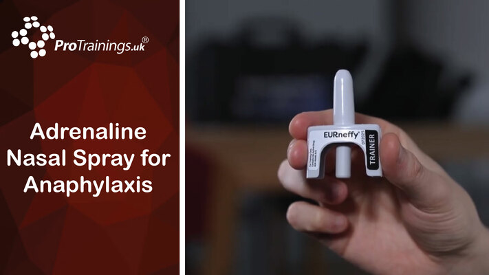 Adrenaline nasal spray for anaphylaxis