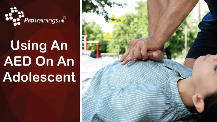 Using an AED on an adolescent 