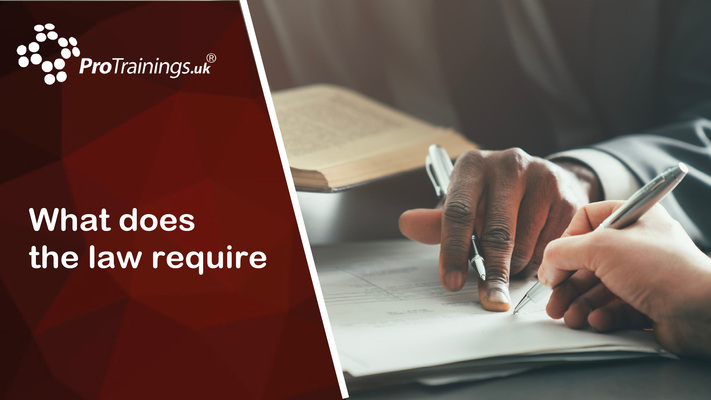 What Does the Law Require? 