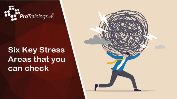 Six Key Areas to Check When Managing Workplace Stress 