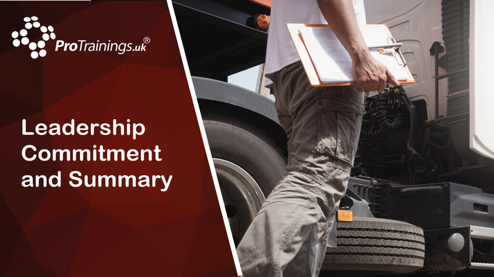 Leadership Commitment and Summary 