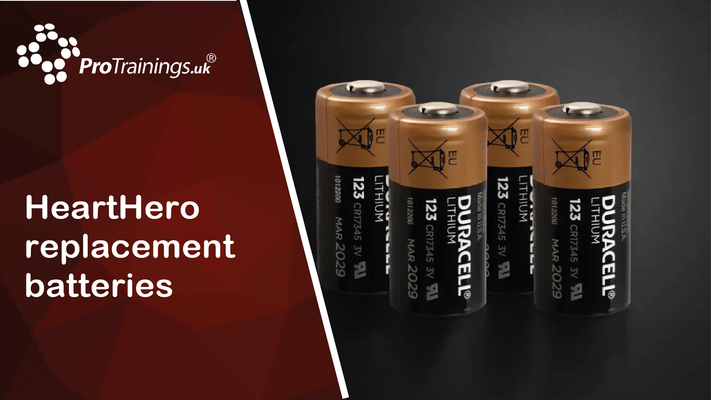 HeartHero replacement batteries