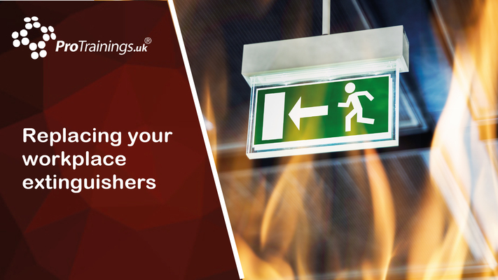 Replacing your workplace extinguishers