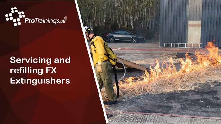 Servicing and refilling FX Extinguishers