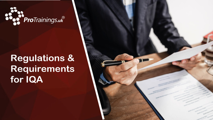 Regulations and Requirements for IQA