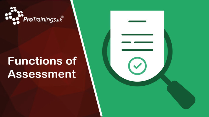 Functions of Assessments 