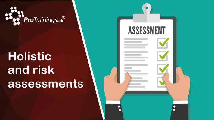 Holistic assessments and risk assessments 