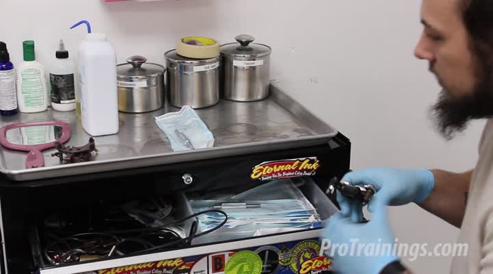 Body Art Storage, Chemicals, and Labels